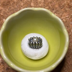 Pandora Silver Bracelet Charm - Pearl Shell